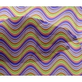 thumbnail image 4 of oneOone Viscose Chiffon Fabric Serpentine Stripe Print Fabric By The Yard 42 Inch Wide, 4 of 4