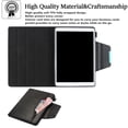thumbnail image 2 of Allytech Case for Apple iPad Air 4th Gen 10.9"/ iPad Pro 11 2021/2020/2018, Kickstand Document Pocket Business Type Folio Flip Auto Sleep Wake Shockproof Case Cover Compatible with Keyboard, Black, 2 of 5