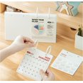 thumbnail image 4 of EGNMCR 2025 Clock Plan Calendar desk calendar, 4 of 9
