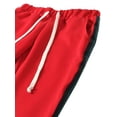 thumbnail image 4 of Ma Croix Mens Premium Hip Hop Skinny Fit Taped Stripe Track Pants, 4 of 6
