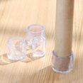 thumbnail image 1 of 4 unids/set de tapas de patas de silla, almohadillas protectoras de pies de goma, cubiertas de mesa para muebles, calcetines, tapones, cubierta de muebles, pies de nivelación, decoración del hogar Tan Jianjun unisex, 1 of 1