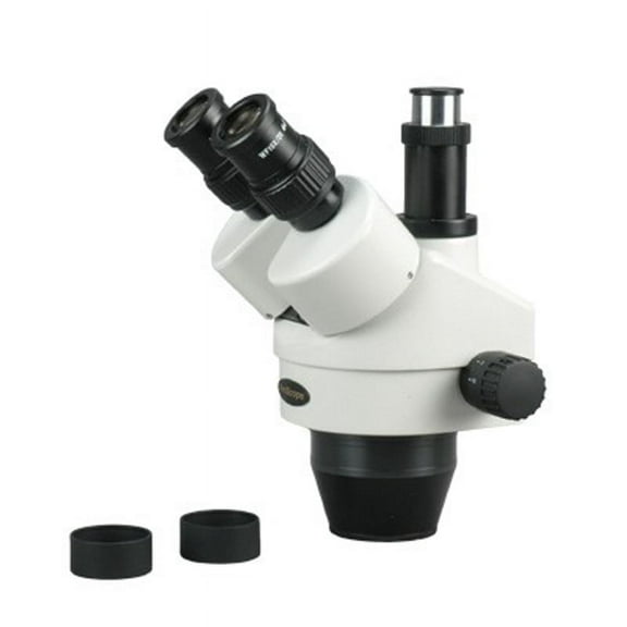 AmScope 3.5X-45X Trinocular Zoom Stereo Microscope Head