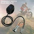 thumbnail image 2 of For Sur-Ron Surron Bee X Sur ron PLUG AND PLAY Headlight Switch Blue Light Motorcycle Accessories Parts Black Shell, 2 of 4