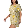 thumbnail image 2 of Xecao Cute Bee Gnomes print Swimsuit for women, Summer-ready, sporty style.Quick-dry fabric. Many sizes & colors., 2 of 9
