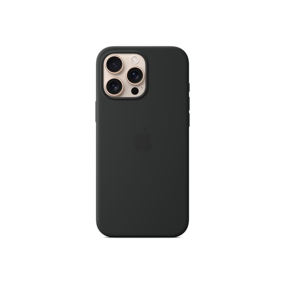 Apple iPhone 16 Pro Max Silicone Case with MagSafe – Black