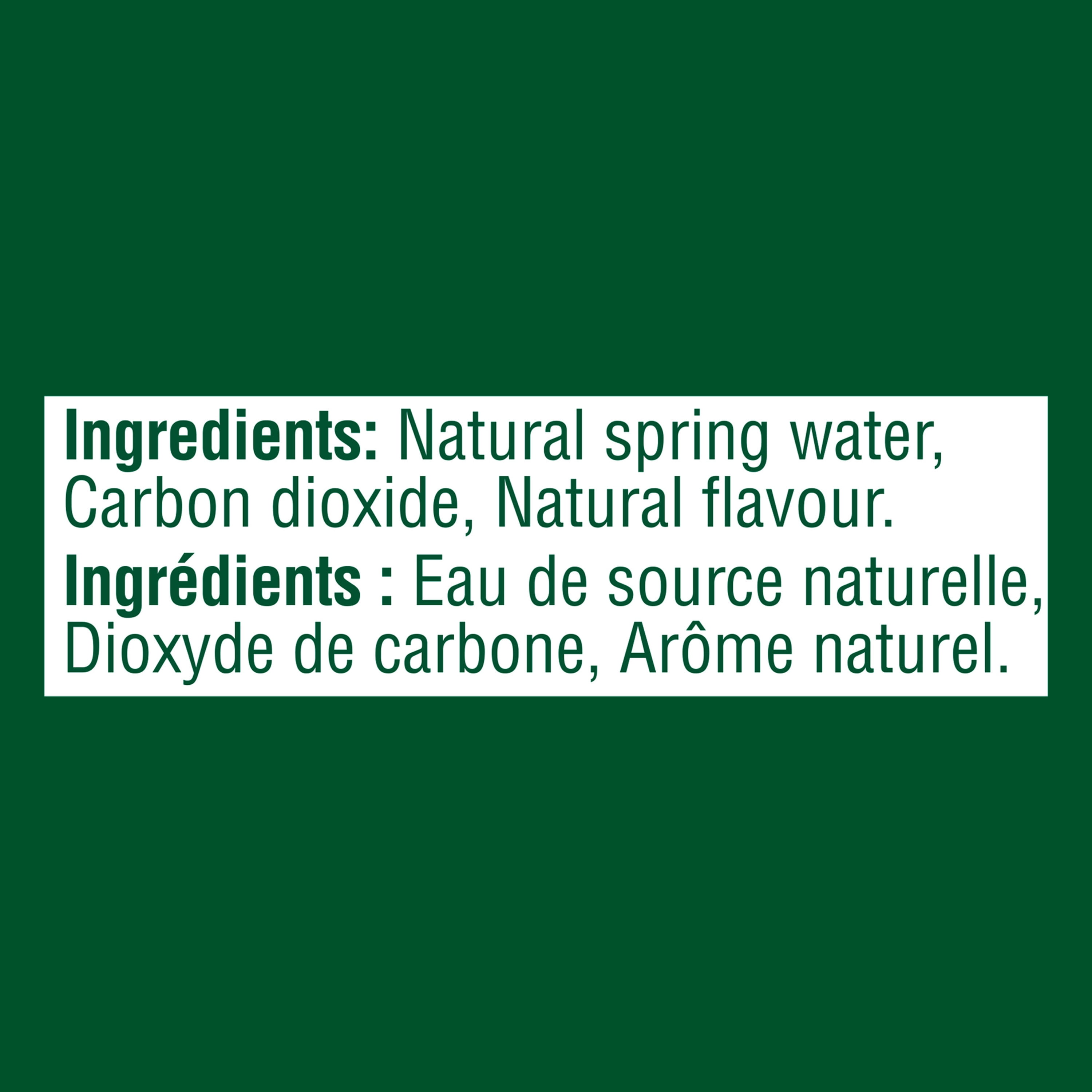 PERRIER Eau de source naturelle gazéifiée Fraise avec arôme naturel, sans calories, ni édulcorants, ni sodium, canette 2.64 kg