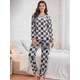 thumbnail image 2 of Pijama Afelpada Mujer Polar Pantalón Sudadera, 2 of 5