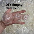 thumbnail image 3 of Empty Stress Ball Balloons, 5cm Clear Elastic Rubber Skins for Homemade Squeeze Balls, Fillable Sensory Craft Kit for Adults, Slow Rising DIY Stress Relief Activity(RL 10 PCS), 3 of 5