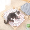 thumbnail image 4 of Cama para perros Billuyoard de tela transpirable desmontable y lavable Cuadrado inferior gris S, 4 of 6