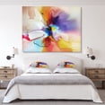 thumbnail image 3 of DESIGN ART Designart "Creative Flower in Multiple Colors" Floral canvas art 32 in. wide x 24 in. high, 3 of 5