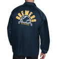 thumbnail image 2 of Men's Starter  Navy Milwaukee Brewers Retro Logo Raglan Coaches Full-Snap Jacket, 2 of 2