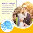 thumbnail image 4 of Ounissouiy Amor Corazones Confeti Atmósfera Pequeño adorno de boda Globo ligero Relleno de papel Compromiso Boda Fiesta Azul cielo Type3 NO3, 4 of 6