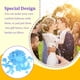thumbnail image 4 of Matsuzay Confeti de corazones de amor, ambientación de ambiente, suministros de adorno de boda, papel de relleno de globos, decoraciones de Kits de decoración para fiestas Cielo azul, 4 of 6