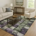 thumbnail image 7 of Addison Rugs Mayfield Premium Machine Washable Transitional Stripes Sage Rectangle Rug, 3' x 5', 7 of 7