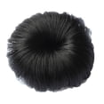 thumbnail image 3 of Farfi Kids Girls Hair Bun Extension Wig Hairpiece Wavy Curly Messy Donut Chignons (Dark Brown), 3 of 5