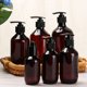 thumbnail image 2 of Soap Dispenser Refillable Lotion Container Plastic Liquid Shampoo Shower Gel Bottles Home Bath Supply 100/150/200/300/400/500ML, 2 of 4