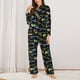 thumbnail image 2 of Balery Colorful Skateboard Conjunto de Pijama con Estampado para Mujer, Conjunto de Dos Piezas con Manga Larga, Ropa de Dormir Suave con Bolsillos, Pijamas Cómodos-Small, 2 of 7