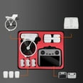 thumbnail image 3 of Étui de Protection pour Drone, Grande Capacité Doublure en Mousse Douce Résistante à l'Usure Étanche pour Charge Manager pour Flip, 3 of 7