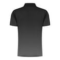 thumbnail image 5 of VgaVtl Polo Short Sleeve Shirts for Men Lapel Shirts for Men Gradient Print Front Zip-Up Pull-On Relaxed Fit Casual Shirts,Gray XXL, 5 of 5