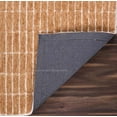 thumbnail image 3 of Hand-Tufted 100% New Zealand Wool Area Rug | Modern Grid Pattern Carpet for Living Room, Bedroom, & Home Décor (Tan_4X6), 3 of 5