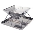 thumbnail image 1 of Mistaha Barbecue Portatif en Acier Inoxydable pour Utilisation Extérieure et Intérieure, 1 of 7