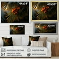 thumbnail image 4 of Designart "A Single Palm Tree I" Floral Floater Framed Wall Art Living Room, 4 of 7