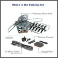 thumbnail image 3 of Outdoor TV Antenna 150 Miles Amplified Digital HDTV Antenna with 360°Rotation Wireless Remote Control, 3 of 10