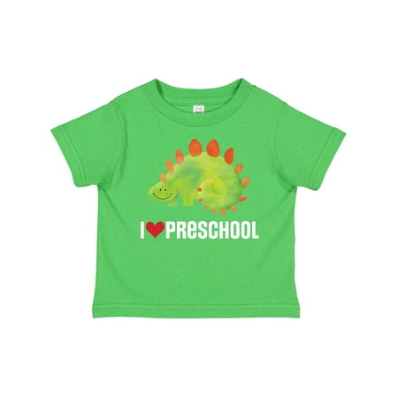 

Inktastic Preschool Dinosaur Back to School Gift Toddler Boy or Toddler Girl T-Shirt
