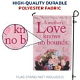 thumbnail image 4 of America Forever Happy Mother's Day Flower Bouquet Garden Flag 12.5 x 18 inches A Mother's Love Know No Bounds Double Sided Holiday Seasonal Yard Outdoor Decorative Mom Knows Best Flag, 4 of 5