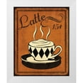 thumbnail image 3 of N Harbick 12x14 White Modern Wood Framed Wall Art Titled - Retro Coffee IV, 3 of 5