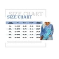 thumbnail image 4 of TIYOMI Plus Size Womens 5X Tops Tie Dye Long Sleeve Oversized Blue Tees Loose fit Shirts Fall Winter Tunic 5XL 26W 28W, 4 of 4