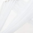 thumbnail image 3 of White Wedding Arch Draping Fabric 4 Panels 29" x 20 FT Extra Long Gauze Drapes Sheer Backdrop Curtains 6.6 Yards Outdoor Drapery Panels for Wedding Ceremony Party Ceiling Decoration, 3 of 14