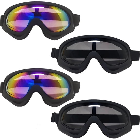 Ski Goggles, Pack Snow Snowboard Goggles for Men Women UV Protection for Skiing Winter Sports