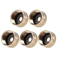 thumbnail image 2 of 5 Pieces Solid Brass Refill Cap 1 LB Propane Bottle Cap Gas Tank Cylinder Sealed Cap Protect Cap for, 2 of 5