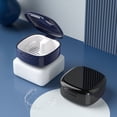 thumbnail image 4 of Caja de almacenamiento para dentaduras postizas, caja portátil para remojar los dientes, corrector invisible, retenedor, caja de limpieza y limpieza, 4 of 5