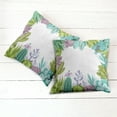 thumbnail image 6 of Ambesonne Cactus Throw Pillow Cover 2 Pack, Succulents Plants Frame, 24", Multicolor, 6 of 7