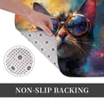 thumbnail image 6 of Disketp Cool Cat With Sunglasses Mat for Front Door Outside - Doormat Outdoor Entrance - Welcome Mats Outdoor,Outside Entry and Outdoor Entrance 16''x24'', 6 of 7