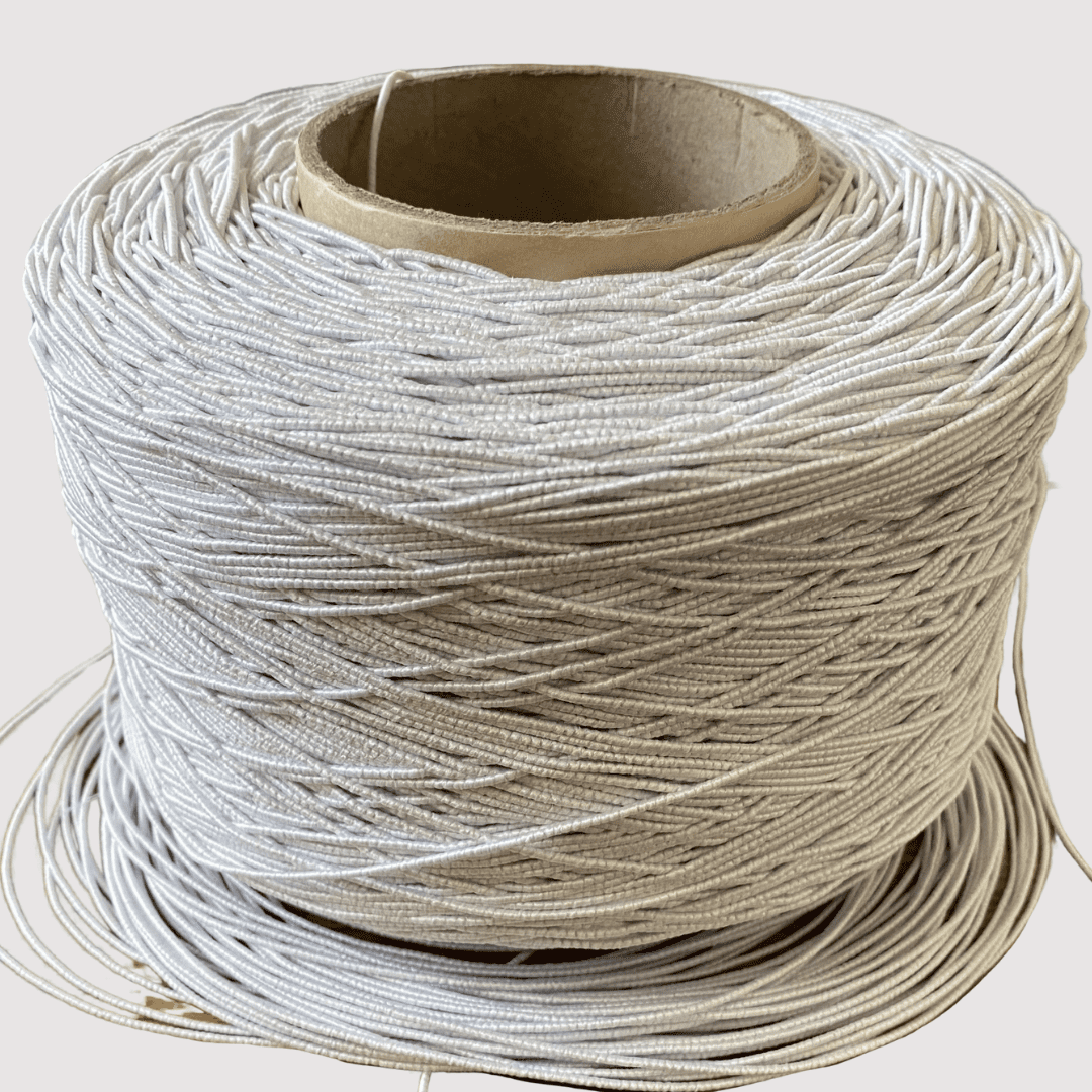 5 Yards Round Elastic Cord Band for making DYI Rubber core polyester