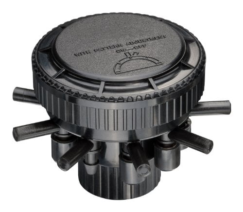 Rain Bird MANIFPRPS2 9 Port Adjstbl Manifold, 25 PSI, Adjustable Flow and ON/Off