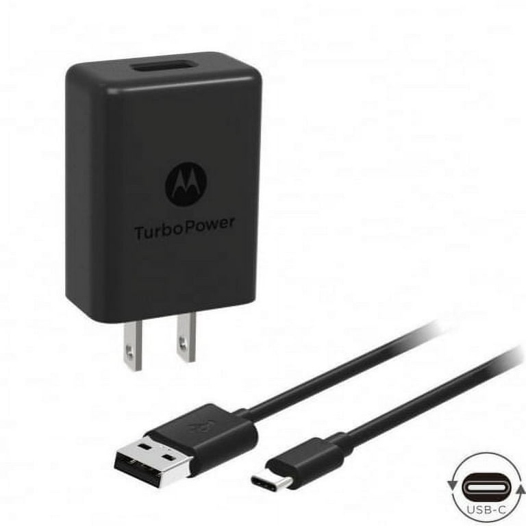 TurboPower QC3.0 15W Fast Home Charger for Moto G Power 2021