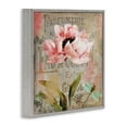 thumbnail image 3 of Stupell Industries French Vintage Blossom Floral Painting Gray Framed Art Print Wall Art, 17 x 17, 3 of 8