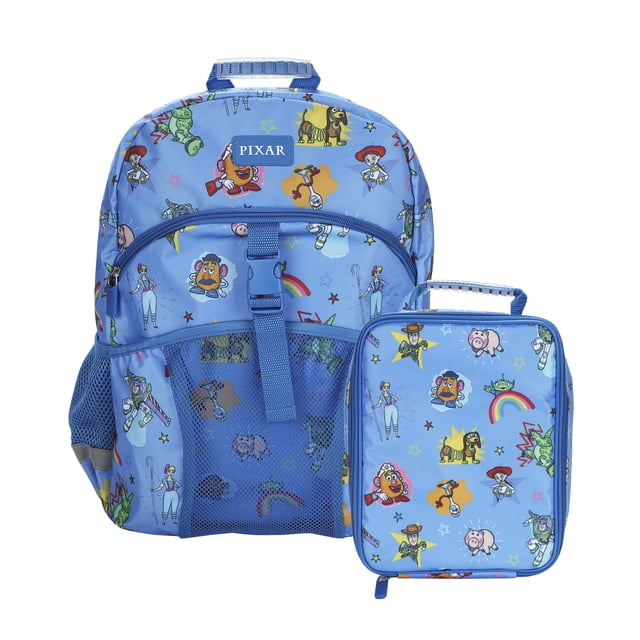 Toy Story Favorite Characters 2-Piece 16” Kids Backpack & Lunch Box Set For School And Travel