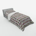 thumbnail image 2 of Ambesonne Colorful Bedding Set 3 Pcs, Skulls with Flowers, Twin, Multicolor, 2 of 2