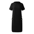 Tea Party Dress Summer Wedding Dresses for Women 2024 Formal Black