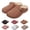 Brown, variant on Women's Classic Solid‑Color Embroidery Wedge Mules, Lightweight Non‑slip Platform Clogs for All‑day Summer Wear Black 37