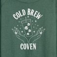thumbnail image 3 of Instant Message - Cold Brew Coven - Women's Lightweight French Terry Long Sleeve Shirt, 3 of 6
