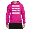 thumbnail image 2 of Wild Bobby, Only Talkin to Jesus Today Religious, Inspirational/Christian, Unisex Graphic Hoodie Sweatshirt, Fuschia, Large, 2 of 3
