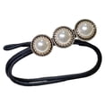 thumbnail image 1 of Moule à Chignon Rouleau Facile Fausse Perle Accessoire Rétro pour Cheveux Gaine Chignon pour Cheveux Fins, 1 of 10