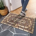 thumbnail image 2 of Heeneeso XZ21 Outdoor Rug Checkered Door Mat, Machine Washable Doormat Indoor Absorbent, 2 of 7