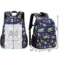 thumbnail image 3 of Set de Mochila BTOOP para Preescolar Niño Azul Marino con Camión, 3 of 9